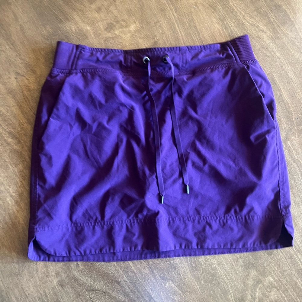 purple athleta skort - size 8